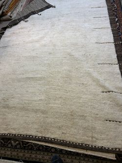 6x9 handmade wool tribal rug