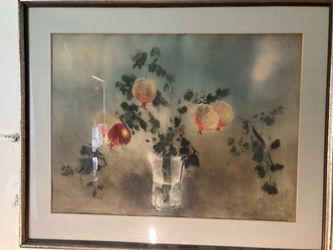 Persimmon water color