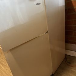 Frigidaire Upright Freezer And Heir Refrigerator 