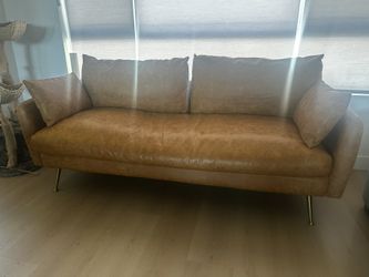 Albany Park Vegan Leather Sofa