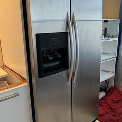 Refrigerator French Doors Kitchen Aid