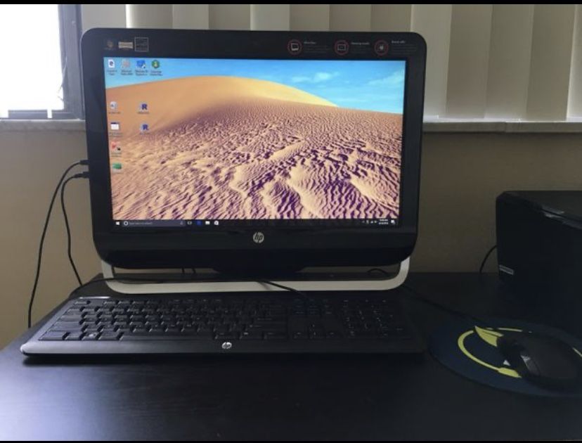 HP computer, keyboard and mouse included