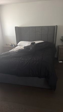 Gray Bedframe