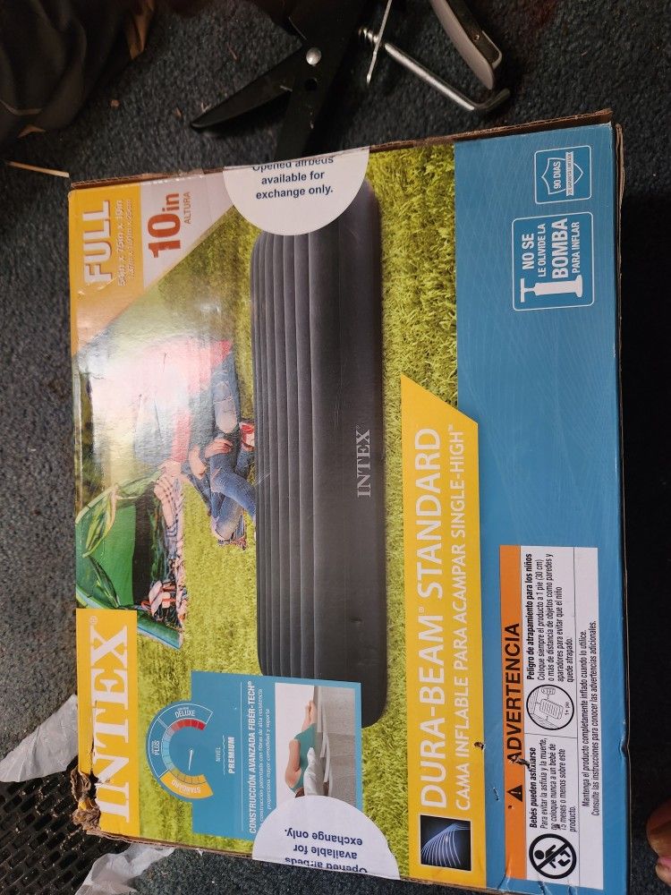 Intex Full Size Air Mattress Standard