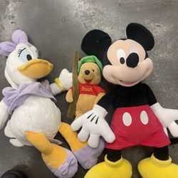 Disney plushies 