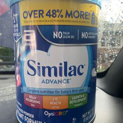 Similac Advance Small And Big Cans 