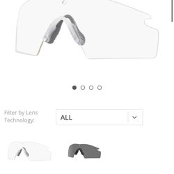 OAKLEYS BALLISTIC CLEAR INSERTS 