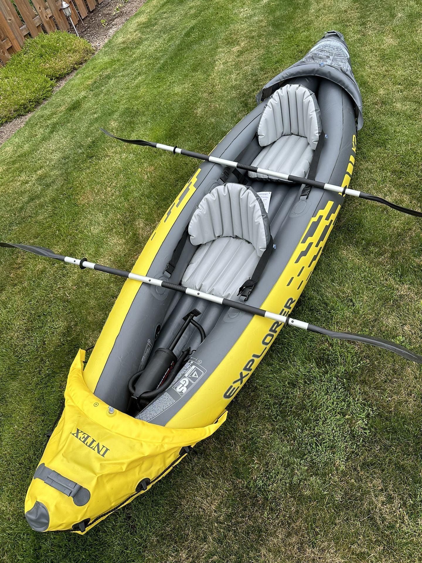 Intex Explorer K2 Inflatable 2 Person Kayaks (2 Available)