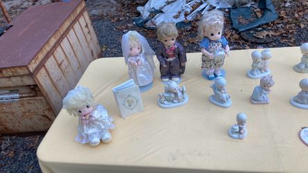 Precious moments, figurines, and wedding collection