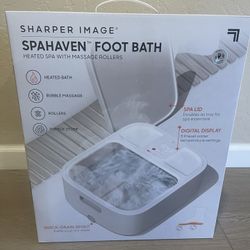 Sharper Image Spahaven Foot Bath
