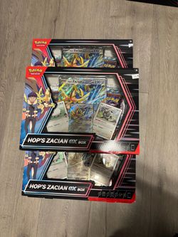 Pokémon TCG Hop's Zacian EX Box