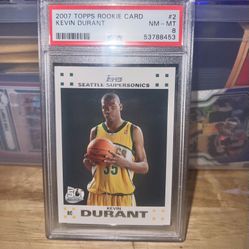 Kevin Durant Topps Rookie Card