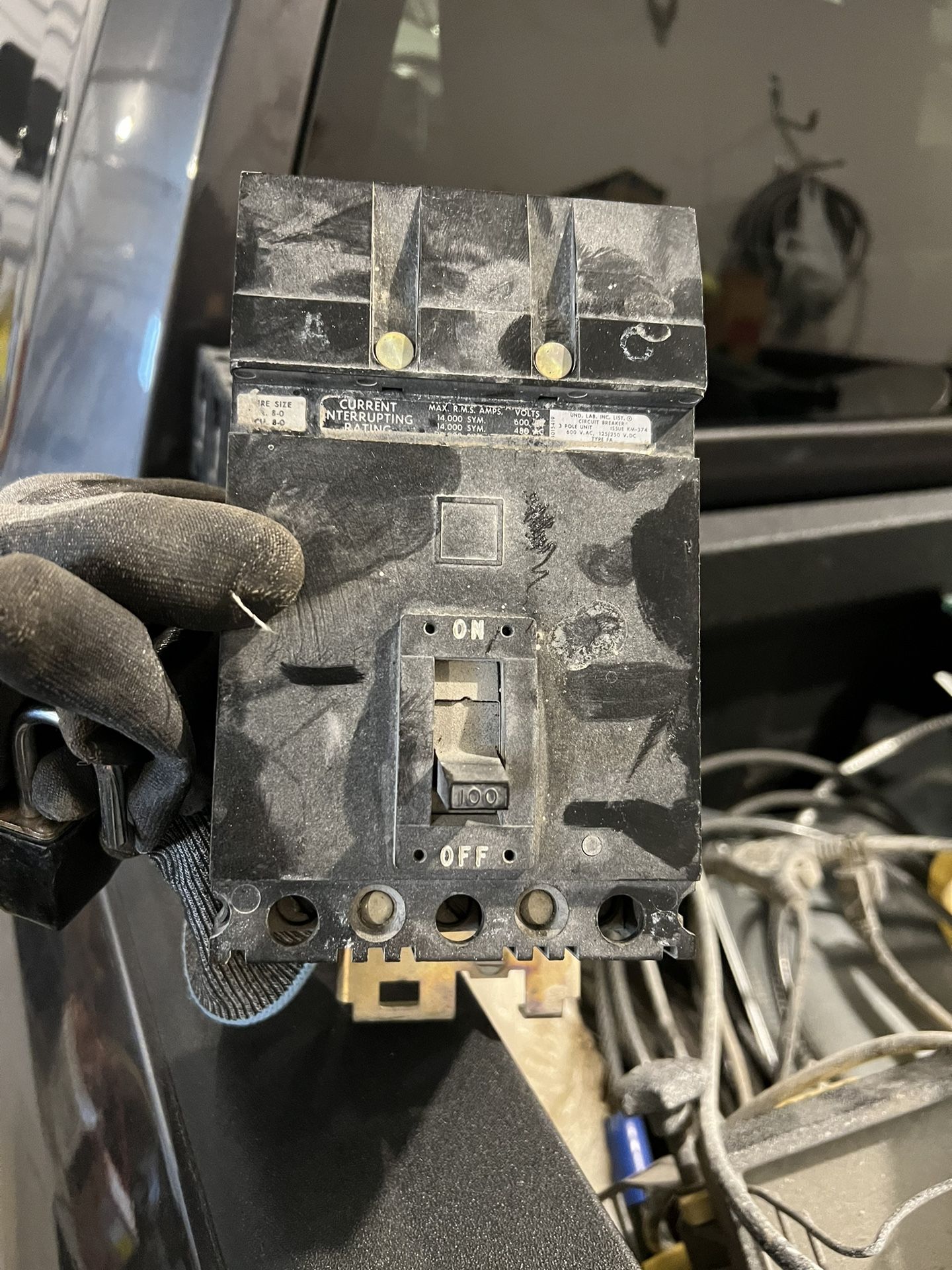 100A I -line 3phase Breaker