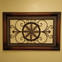 Metal Wall Decor Frame