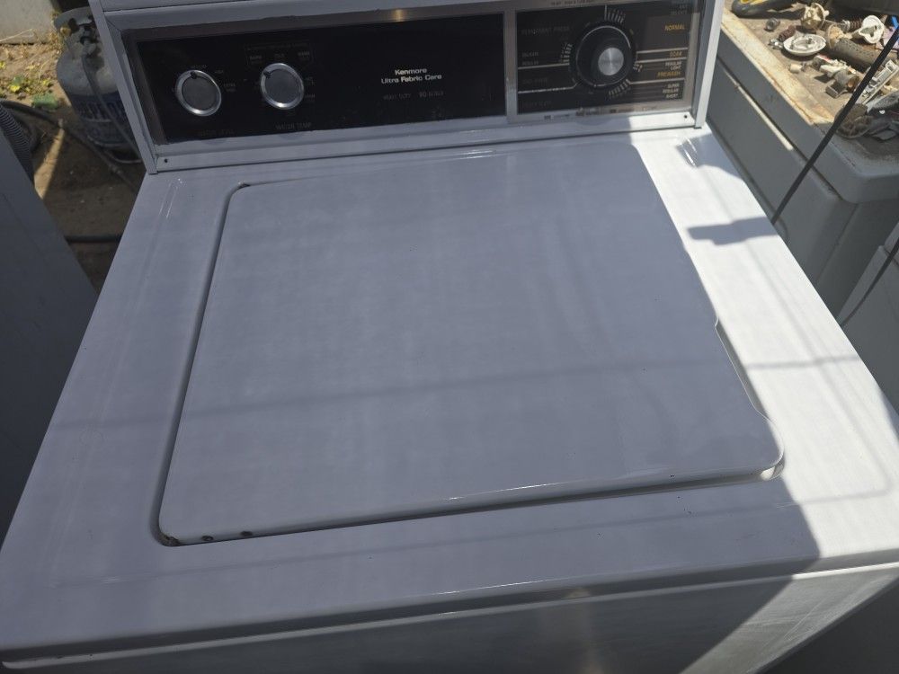 Kenmore Washer Super Capacity And Heavy Duty Works Excellent