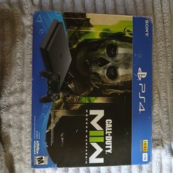 Factory Sealed PS4 Modern Warfare Console