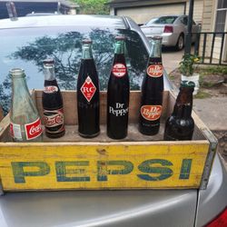 Vintage Pepsi And Coca Cola 