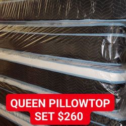 QUEEN PILLOWTOP SET 