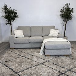 Gray Sectional Couch - Free Delivery 