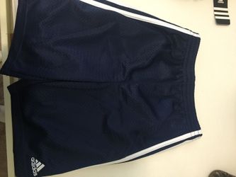 Adidas boys shorts size 7x navy