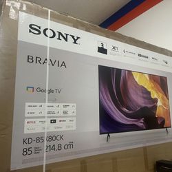 85” SONY BRAVÍA KD85X80K SERIES 4K SMART TV
