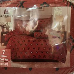 LV Blanket/ Comforter Set 