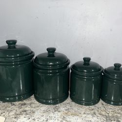Vintage Preferred Stock canisters