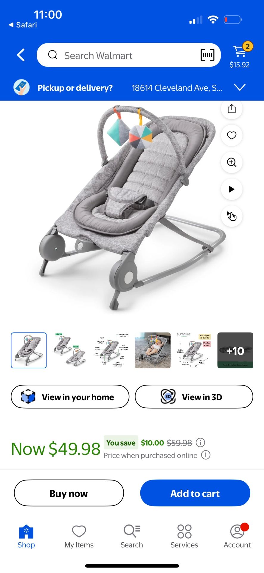 Baby Rocker New In Box