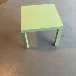 Green End Table 