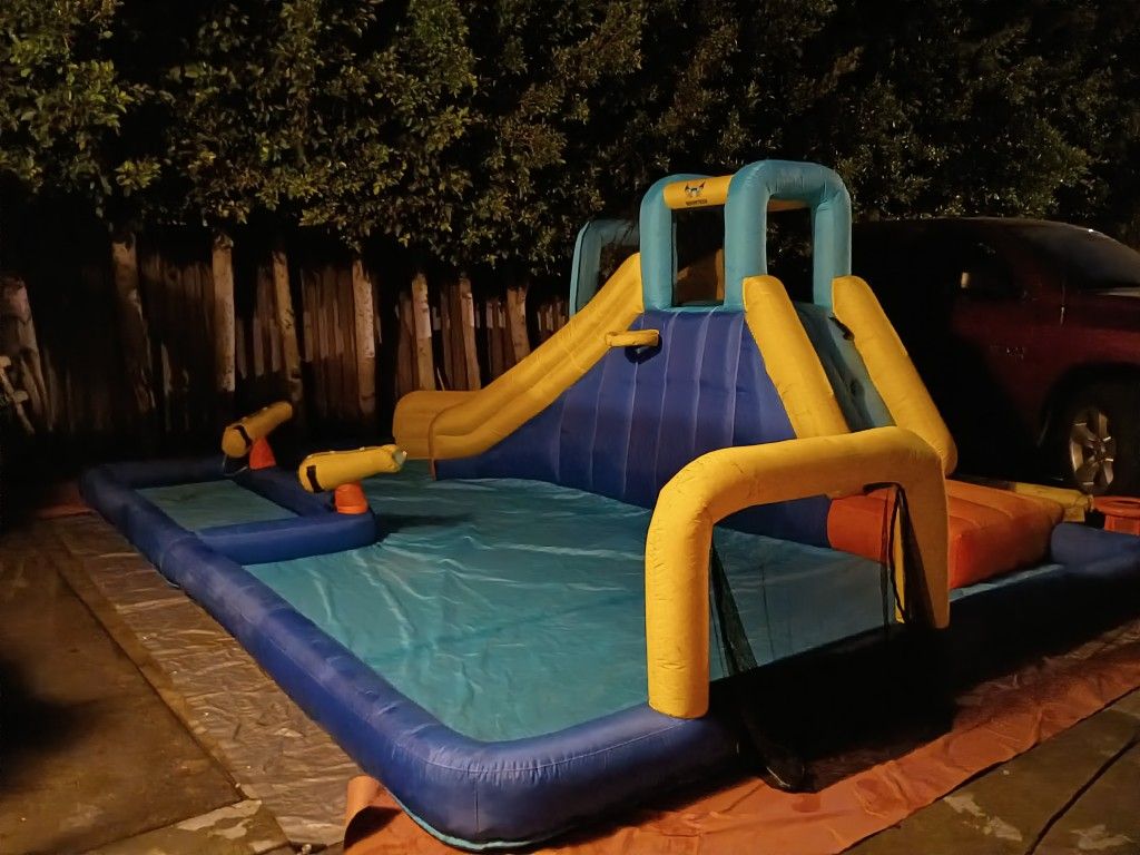 Bountech Inflatable Water Slide 7-1 Giant Water Slide