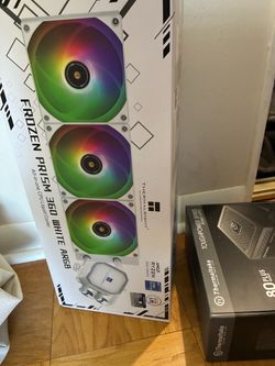 Thermalright Frozen Prism 360 White ARGB 360mm AIO liquid CPU cooler