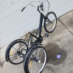 Three wheel bicycle diamond back