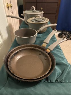 RACHAEL RAY COOKING SET – 7PC, NONSTICK 