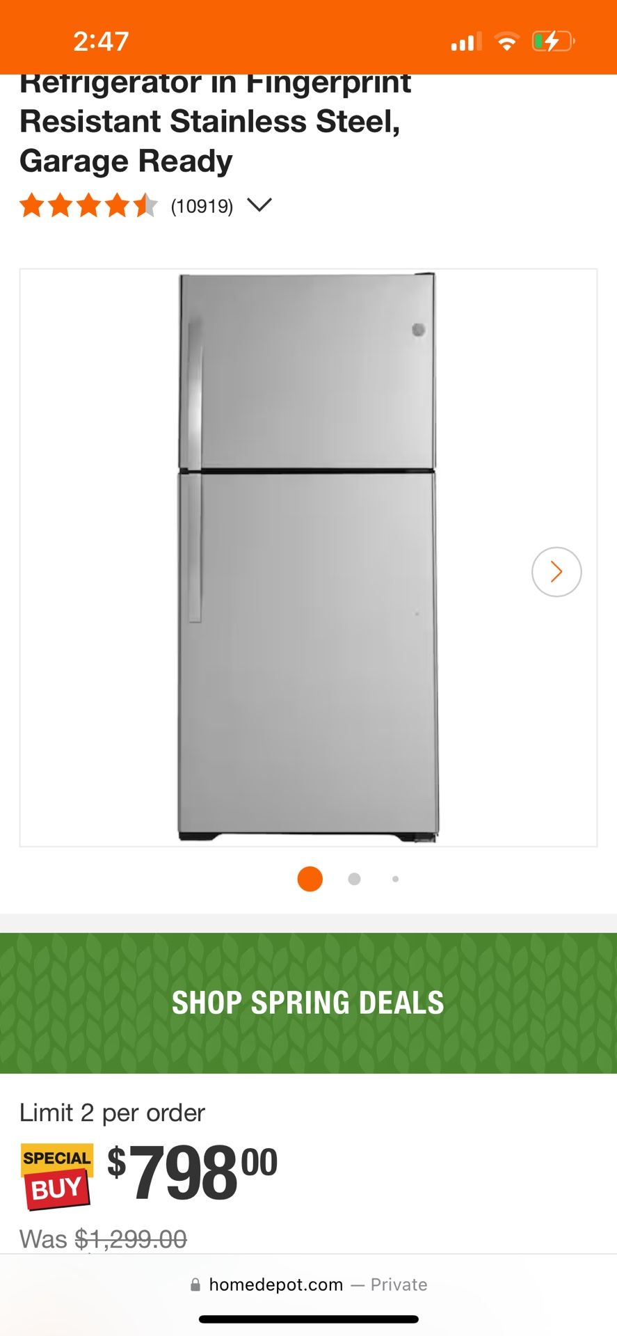 GE Refrigerator