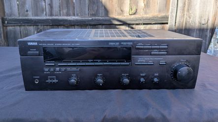Yamaha RX-490 Stereo Receiver – Vintage | Cracked Top / No Legs | Moving Out Sale!