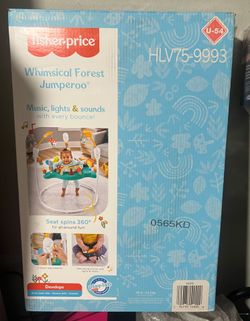 Fisherprice Whimsical Forest Jumperoo New Never Used
