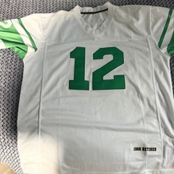 NY Jets #12 1968 Retired Football Jersey