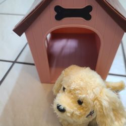 American Girl Dog And Doghouse
