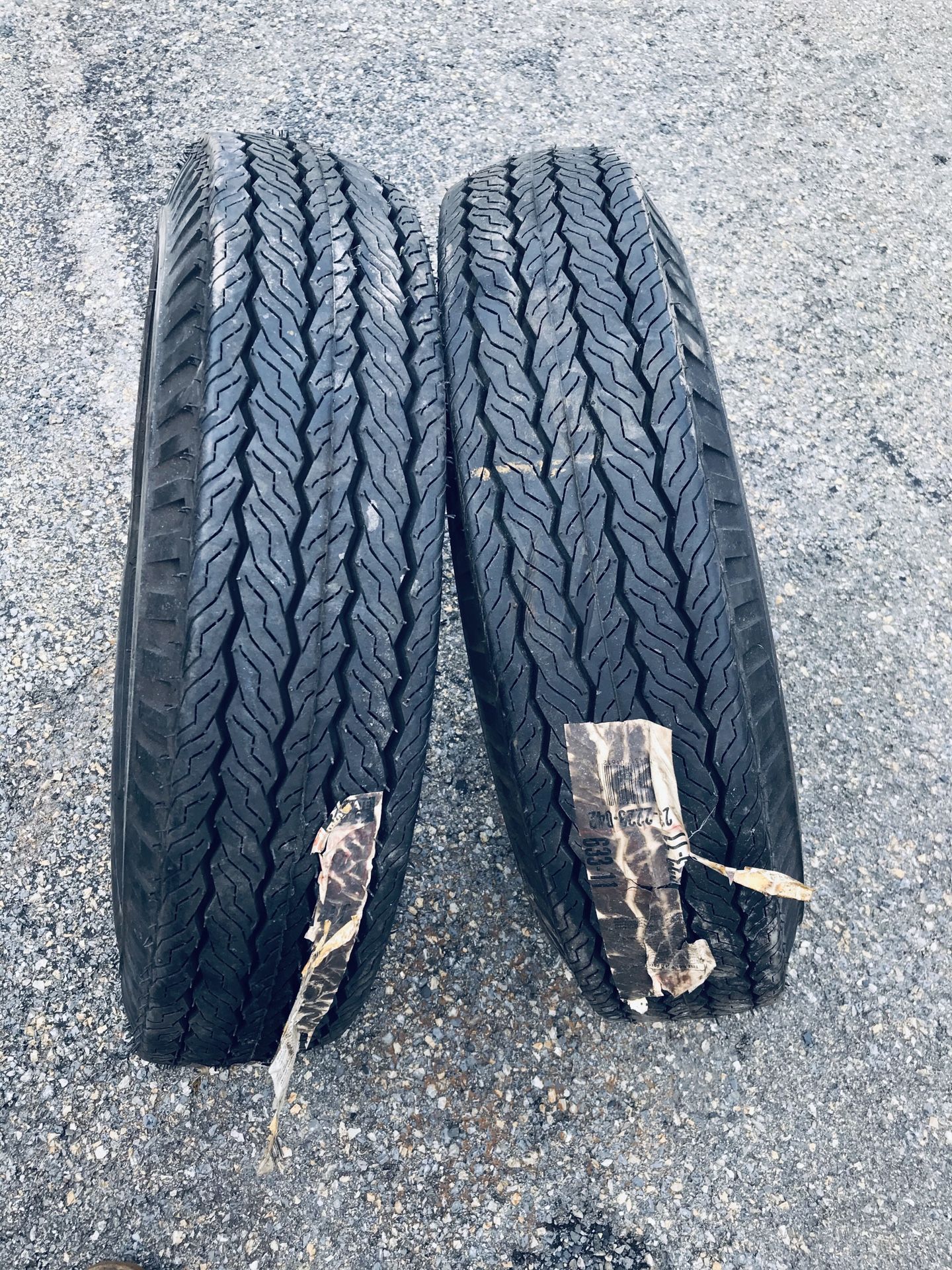 2 14” trailer tires $30