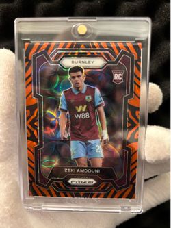 Zeki amdunie burnley roookie card