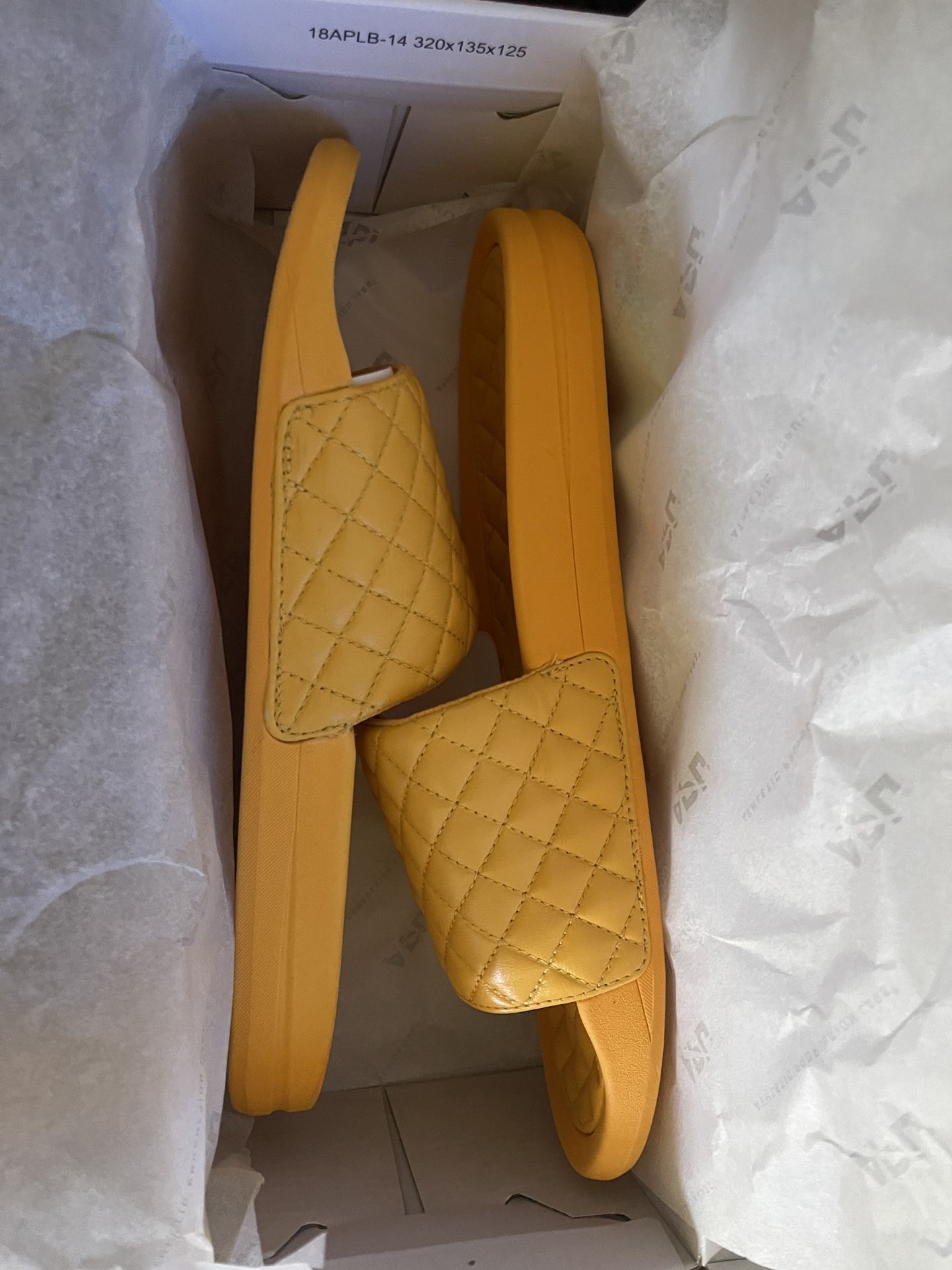 APL LUSSO SLIDE Quilted Mango Sandals Unisex APL LUSSO SLIDE Quilted Mango Sandals Unisex - realvibe.in main image 2