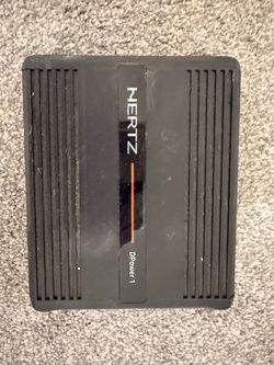 Hertz DPower 1 Mono Subwoofer Amplifier – $140 OBO