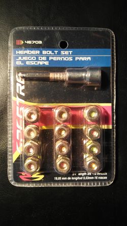$25 Engine exhaust Headers bolt set