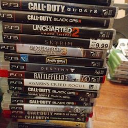 SONY PLAYSTATION 3 GAMES $5 EACH