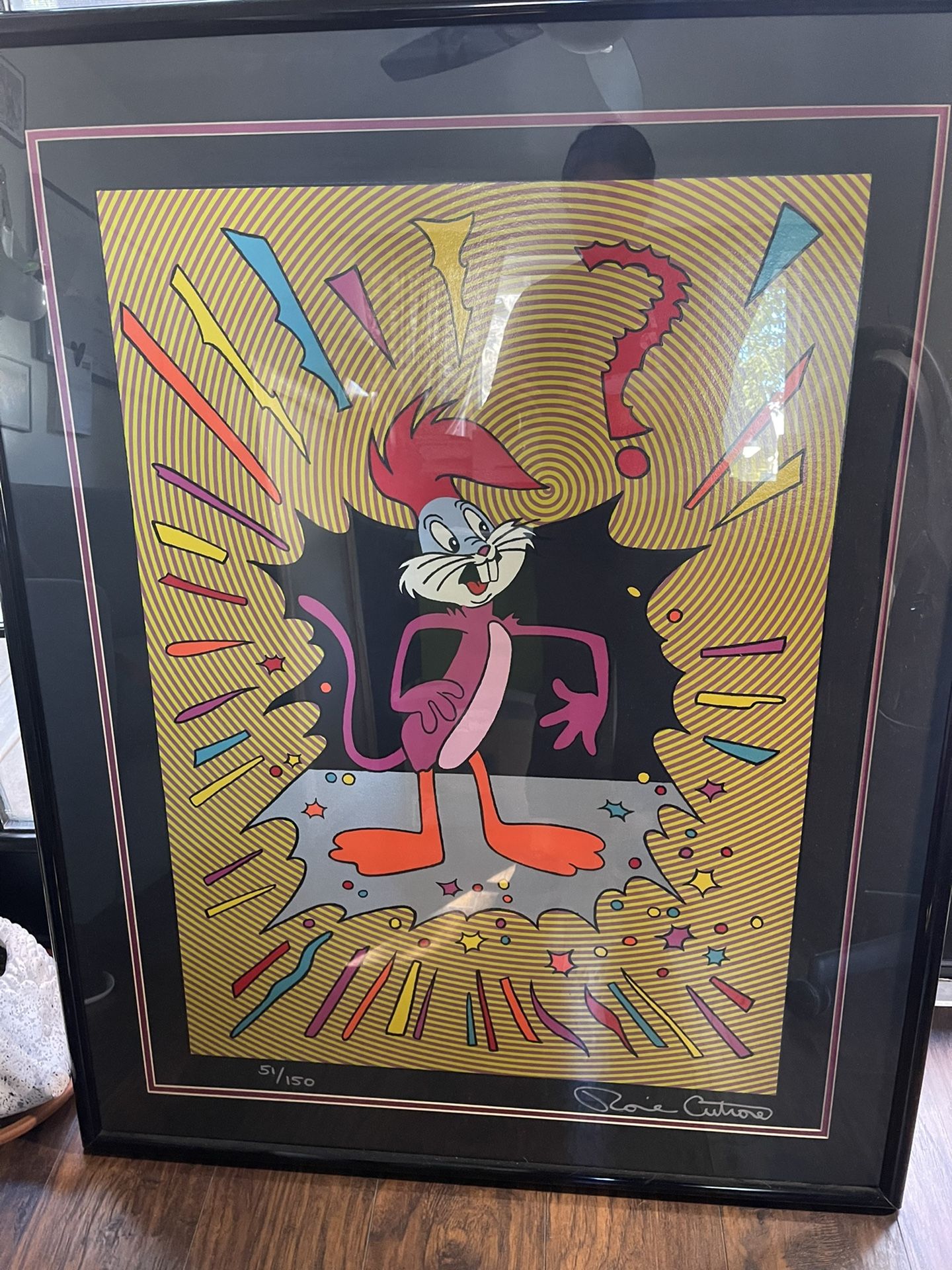 RONNIE CUTRONE "IDENTITY CRISIS” | SIGNED PRINT | BUGS BUNNY