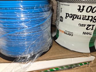 ELECTRICAL MATERIALS BRAND NEW WIRE, CONDUIT ETC