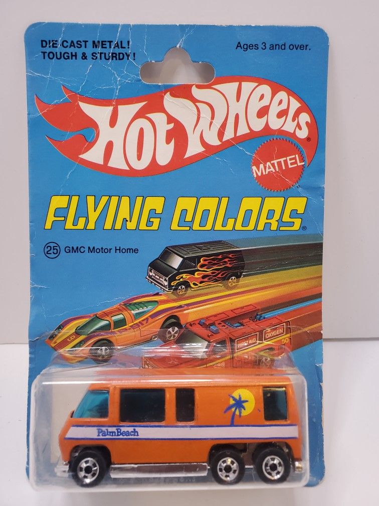 Rare Carded Hotwheels Gmc Motor Home