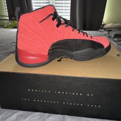 Air Jordan 12 In Varsity Red/Black 