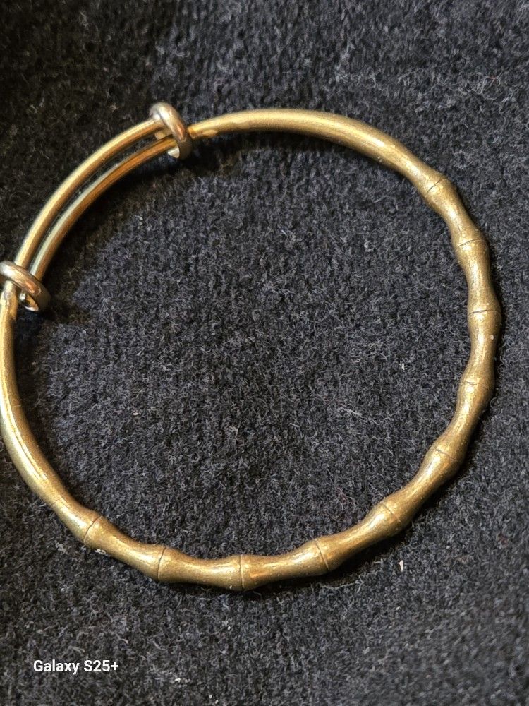 vintage solid copper bangle