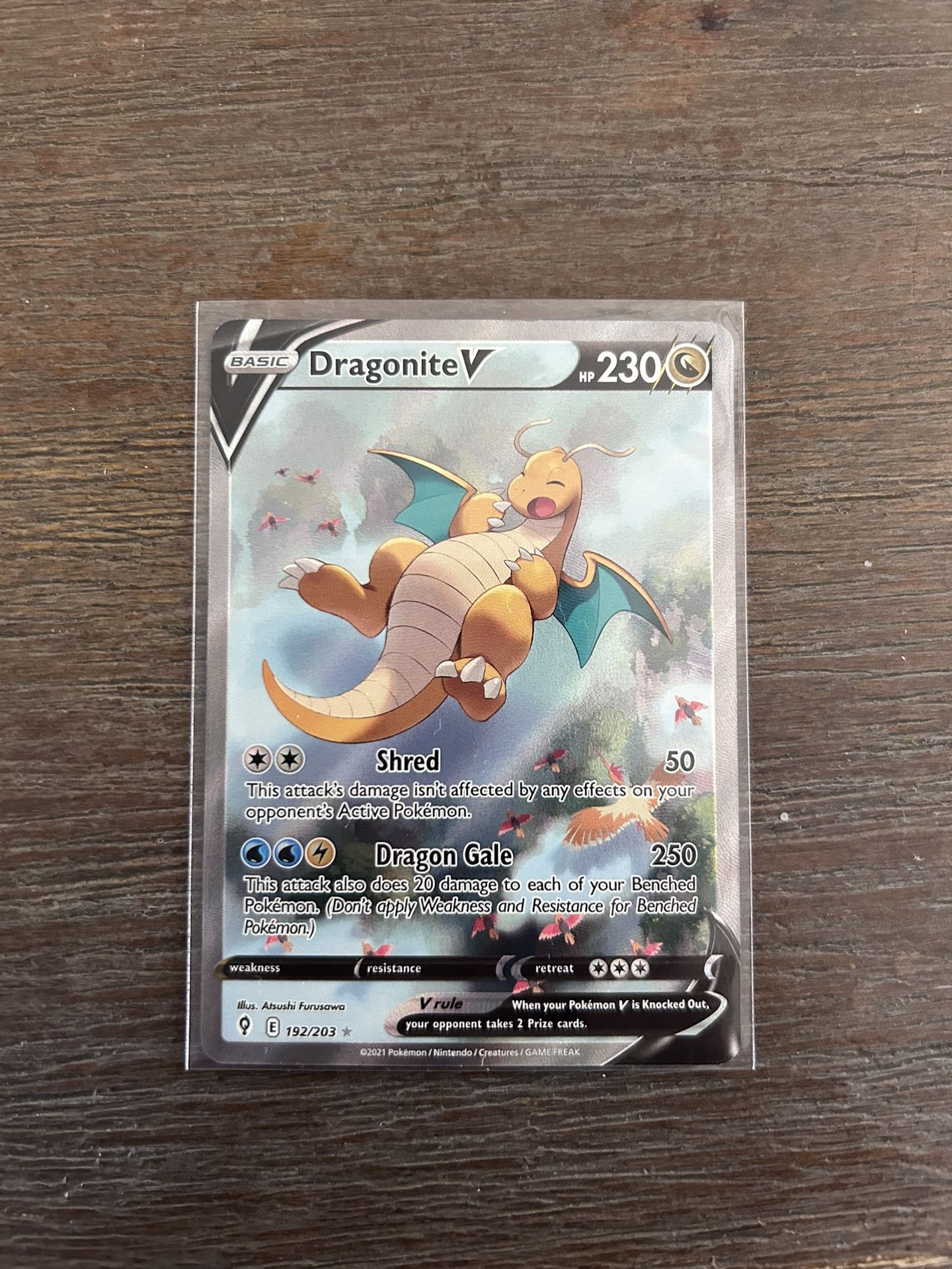 Dragonite V Alternative Art Pokemon Card